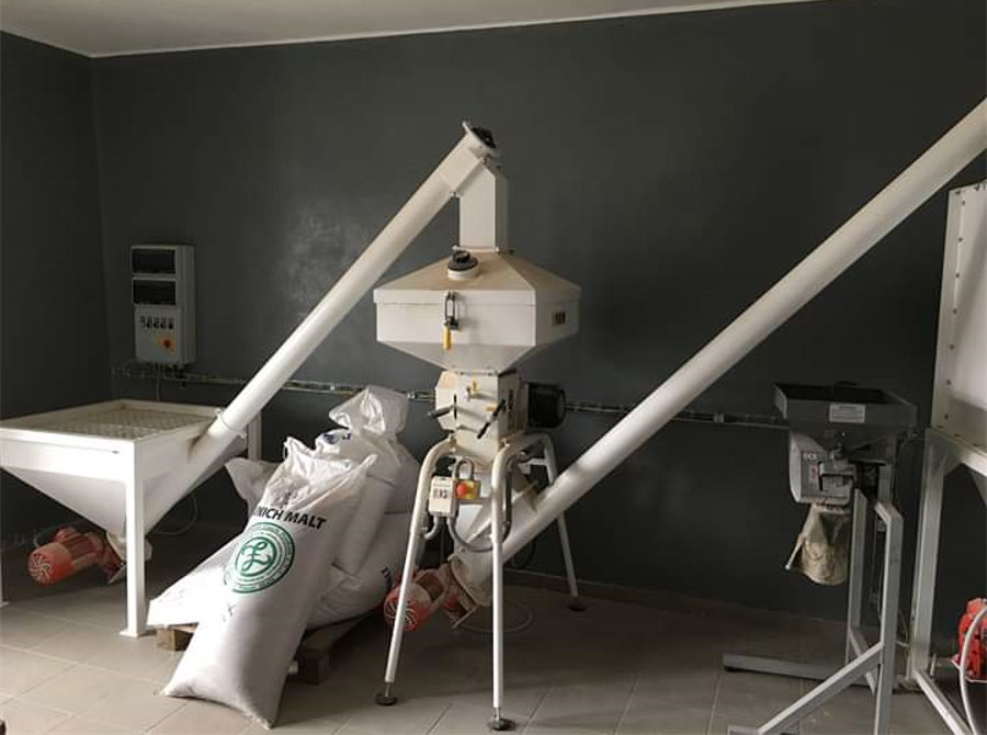 mm 1000 c2 - MM-1000 : Malt mill - machine to squeezing of malt grains, 1000 kg/hr 3 kW - malt-mills-crushers