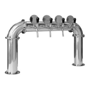 BDT-BR4V : Beverage dispense tower “Bridge” for 4pcs of beverage taps