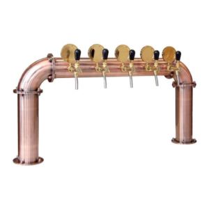BDT-BR5V : Beverage dispense tower “Bridge” for 5pcs of beverage taps