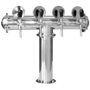 BDT-CT4V : Beverage dispense tower Classic-T 4-valves