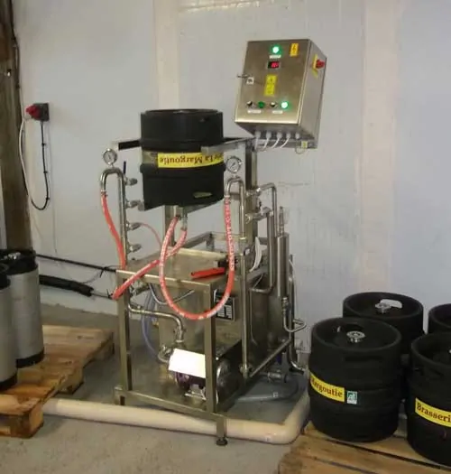 Manual keg washer - rinser - filler KCM-10