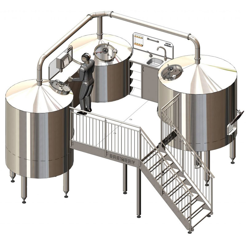 BREWORX TRITANK 4000 : Wort brew machine – the brewhouse