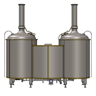 BH-BWCL-1000 : BREWORX CLASSIC 1000 liters : Wort brew machine / Brewhouse