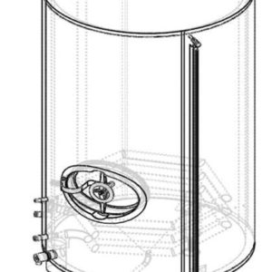 HWT-300 : Hot water tank 300 liters
