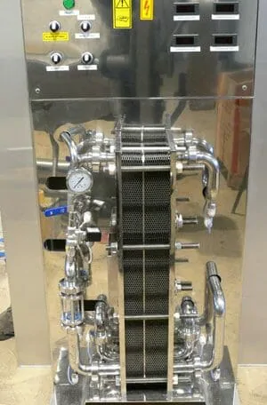 WCASB-800 Compact cooler and aerator of wort 800 liters per hour