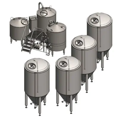 Microbrewery BREWORX COMPACT 1001A-3000