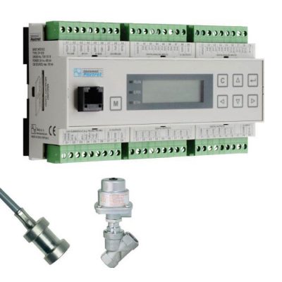 TTMACS-18 Měření teploty nádrže a automatický řídicí systém pro média a nádrže 1-18