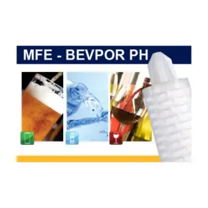 MFE-BEPH : Microfiltration element BEVPOR PH 0.2 – 1.2 µm 30/3″