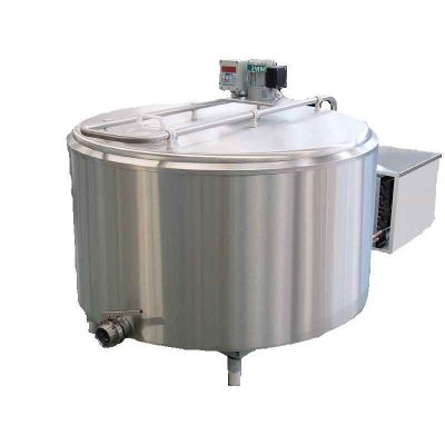 MHT-1000-FM : Mixing-homogenizing tank 1000 L with the cooling jacket