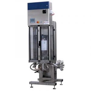 PKF-50 : Machine for the automatic counter-pressure filling plastic kegs with capacity of 45-55 kegs/hour