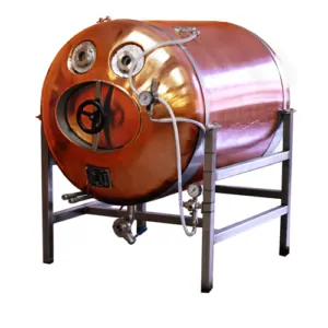 DBTHI-1000C Serving tank 1000L “bag-in-box”, horizontal, insulated, copper