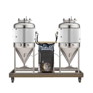 FUIC-SLP1C-2x100CCT : Compact fermentation unit 2×100/120 liters 1.2 bar