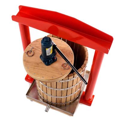 MHP-50W Manual hydraulic fruit press 50 liters – wood version