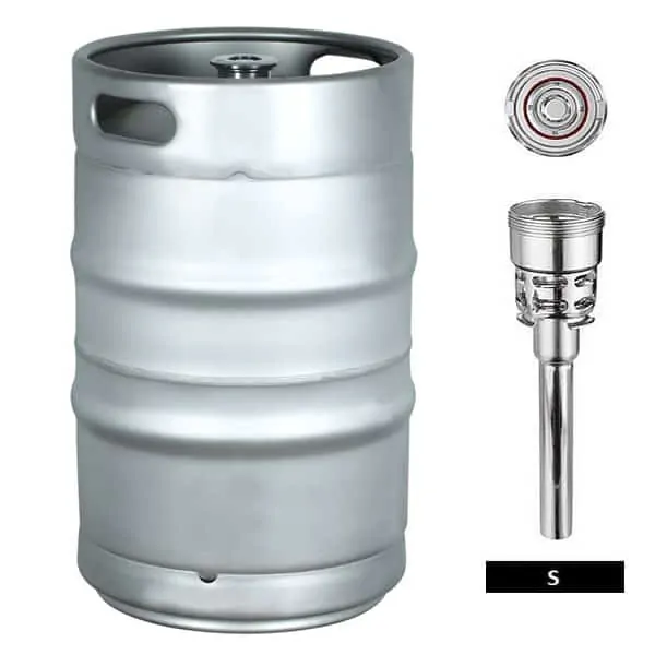 Beer keg 50 liters with the S-coupler