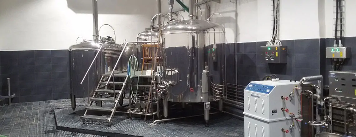BREWORX TRITANK brewhouse - the industrial wort brew machine