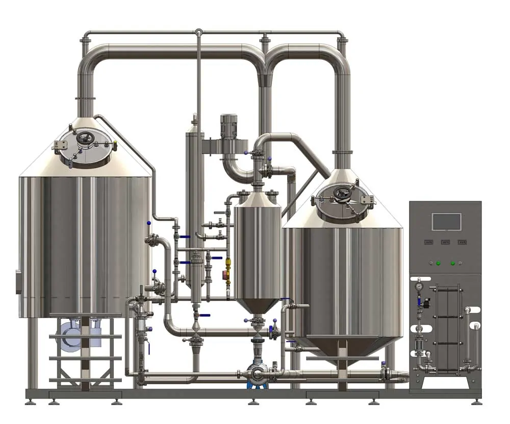 BREWORX CLASSIC-ECO 300 : Compact industrial brewhouse for small restaurants