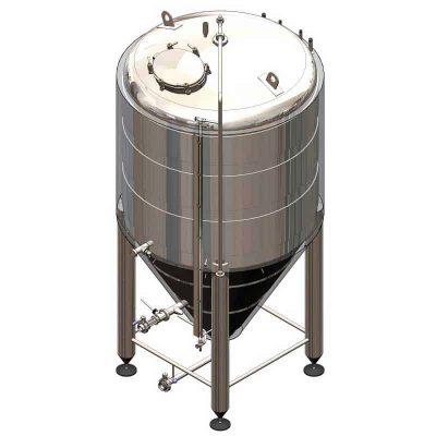 CCT-2000CR Cylindricky kónická fermentačná nádrž v Craftovej verzii