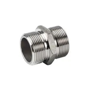 PF-PC1010GM-SS Pipe Fitting  Coupler 2xG1″M Stainless steel