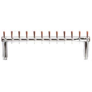 BDT-GT12A : Beverage dispense tower “Beer Gate” with 12pcs of the Aurora beverage taps