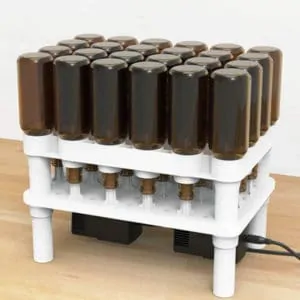FBW-24B : Fast bottle washer with 24 positions