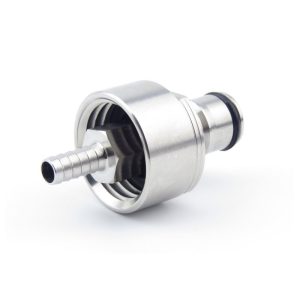 FZA-HC01 : Hose connector for the FermZilla fermenters / Special cap for counter pressure filling the PET bottles