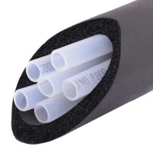 PYTHON-6X0-127 : Set of beverage hoses D12.7mm in the insulation jacket