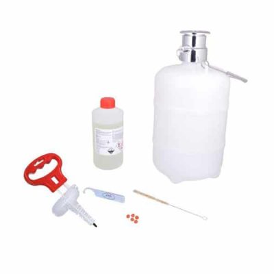 SASK-1M: Set sanitar pentru curățarea liniilor de băuturi cu cuplaj KEG tip M (KOMBI)