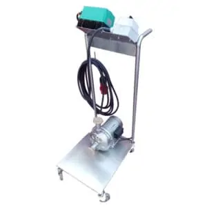 MP-90SC : Mobile pump 900W with speed control, Stainless steel