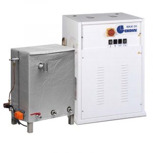 MXSG-18 : Electric steam generator GHIDINI MAXI-24 9-18kW / 12-27kg/hr | pressure from 4.5 to 7.0 bar