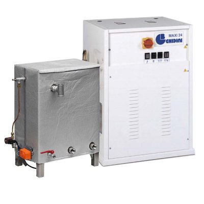 MXSG-12 : Electric steam generator GHIDINI MAXI-24 6-12kW / 8-18kg/hr | pressure from 4.5 to 7.0 bar