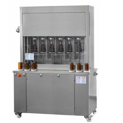 BFSA-MB660: Pusautomātiskā pudeļu skalošanas un pildīšanas mašīna (līdz 600 bph)