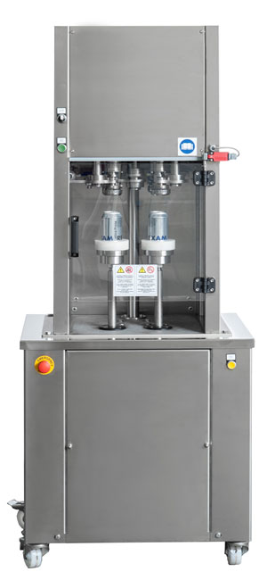 CSM-2 : Twin-head cans capping machine