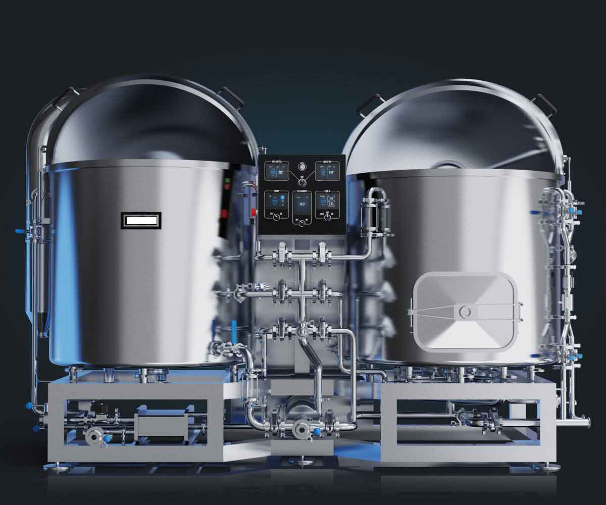 BREWTRION BT-500 : Compact wort brew machine - the 556L brewhouse
