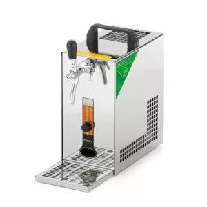DBCS-1x25C GREENLINE Compact beverage cooling-dispensing system 310W / 1 line / 1 keg-coupler / with compressor