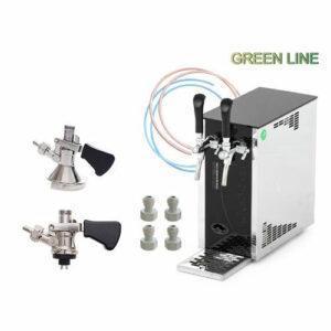 DBCS-BPE25-2 : Black Pearl Exclusive GREENLINE : Compact beverage cooling-dispensing system 280W / with compressor