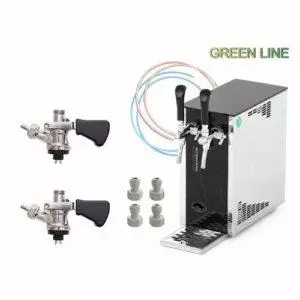 DBCS-BPE25-2 : Black Pearl Exclusive GREENLINE : Compact beverage cooling-dispensing system 280W / with compressor