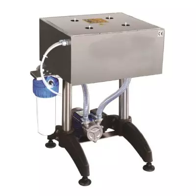 BCB-M600 Machine manuelle de stérilisation et de soufflage de bouteilles avec pompe de recyclage