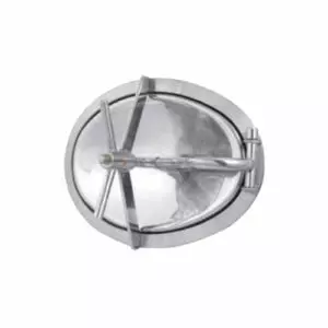 ROM-A3E : Stainless steel oval manhole / 445×310 / PED 3.0 bar