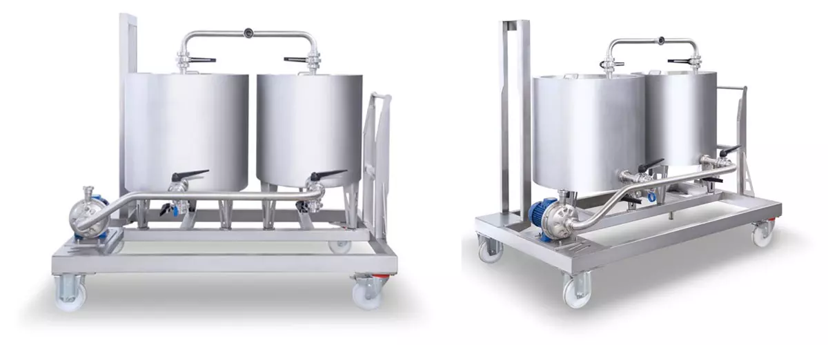 tunnel pasteurizer 1200bph 19 - BCFL-MB1500TP : Automatic counter pressure filling line for 1500 bottles or cans per hour with a tunnel pasteurizer - fbc, bfl