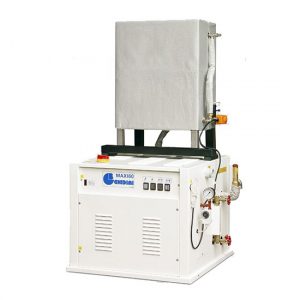 Electric steam generator GHIDINI MAXI 60 with a condensate recovery tank