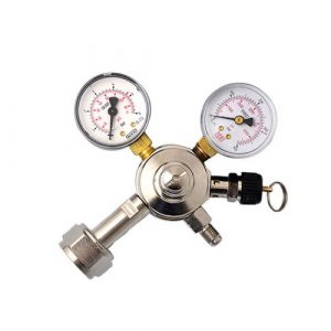 RVO-N2 : Reducing valve OXYTURBO for pressure bottles with N2/Biogon gas, W 24.32, G 1/2″, 0-6 bar