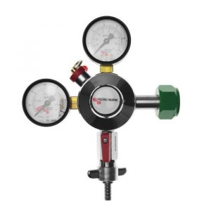 RVO-N2 : Reducing valve OXYTURBO for pressure bottles with N2/Biogon gas, G 1/2", 6 bar