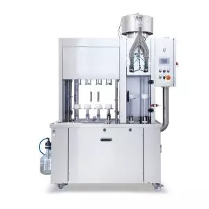 BFSA-MB442 : Semi-automatic rinsing, filling and capping machine for bottles (up to 400 bph)