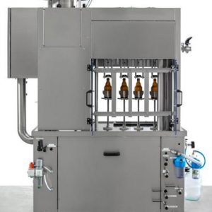 BFSA-MB441 : Monoblock 4-4-1 / Semi-automatic rinsing, filling and capping machine for bottles (up to 400 bph)