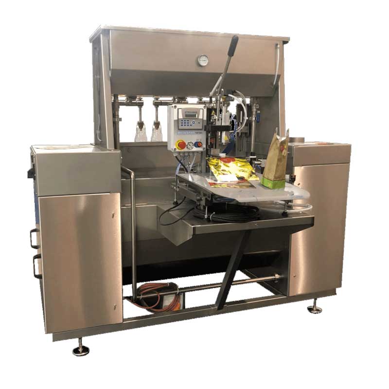 GPA-1000MG : Automatic flow-through gas pasteuriser 1000 liters/hr (for non-carbonated beverages)