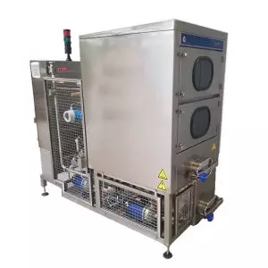 PCH-200P : Chamber pasteurizer 144-216 bottles or cans per hour
