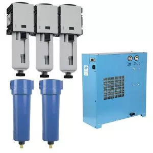 AFS6-B700-38F : Extended 6-stage sterile air filtration set 0.005 µm FUTURA – 300 L/min (1/4″)