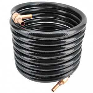 CFTC-95×6 : Counter flow tubular chiller 9.5mm (3/8″) x 5.8m for cooling wort or other liquids