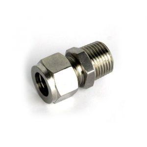 PF-PR12FH95-SS : Pipe reducer from G 1/2″F to hose 9.5mm (3/8″) Stainless steel