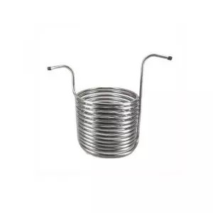 SIC-12X11 : Spiral immersion cooler 12.7mm (1/2″) x 11m (65 liters) for cooling wort and other liquids